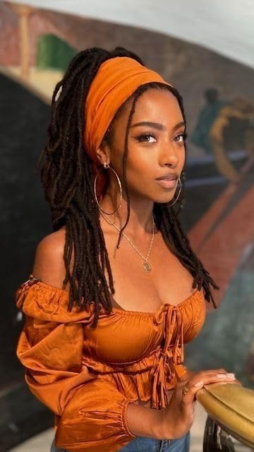 Dreadlock Extension Human Hair 8inch 0.8cm Width 100% Permanent Huamn Hair Loc Extension Can Be Dyed Bleached Curled Handmade Loc Extension for Men Women (30 Strands Natual Black)