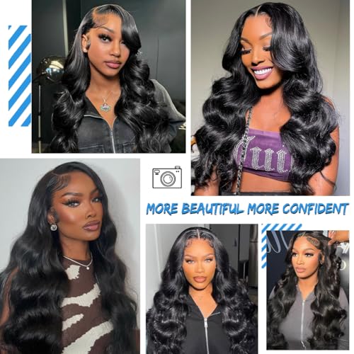 30 Inch Chocolate Brown Lace Front Wig Human Hair 200 Density 13x6 Hd Body Wave Lace Front Wigs Human Hair Pre Plucked Colored Frontal Wigs Human Hair Brown Wig Human Hair Wigs for Women