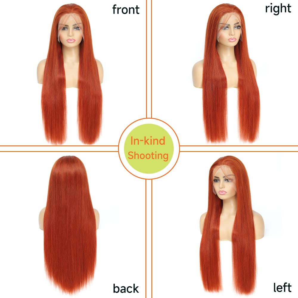 613 Lace Front Wig Human Hair 13x6 Transparent Lace Blonde Lace Front Wigs Human Hair 613 Body Wave Lace Front Wig Human Hair Pre Plucked with Baby Hair 180% Density 613 HD Lace Frontal Wig 22 Inch