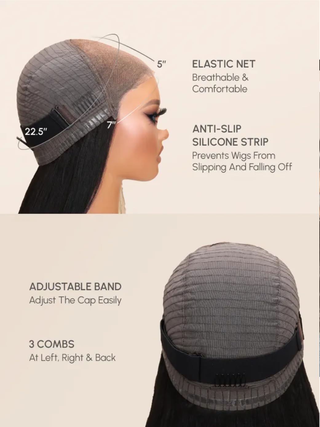 UNICE V Part Wigs Human Hair Body Wave Upgrade Glueless Human Hair V-Part Clip in Wigs No Leave Out, No Glue, No Sew-in, Beginner Friendly 18 inch