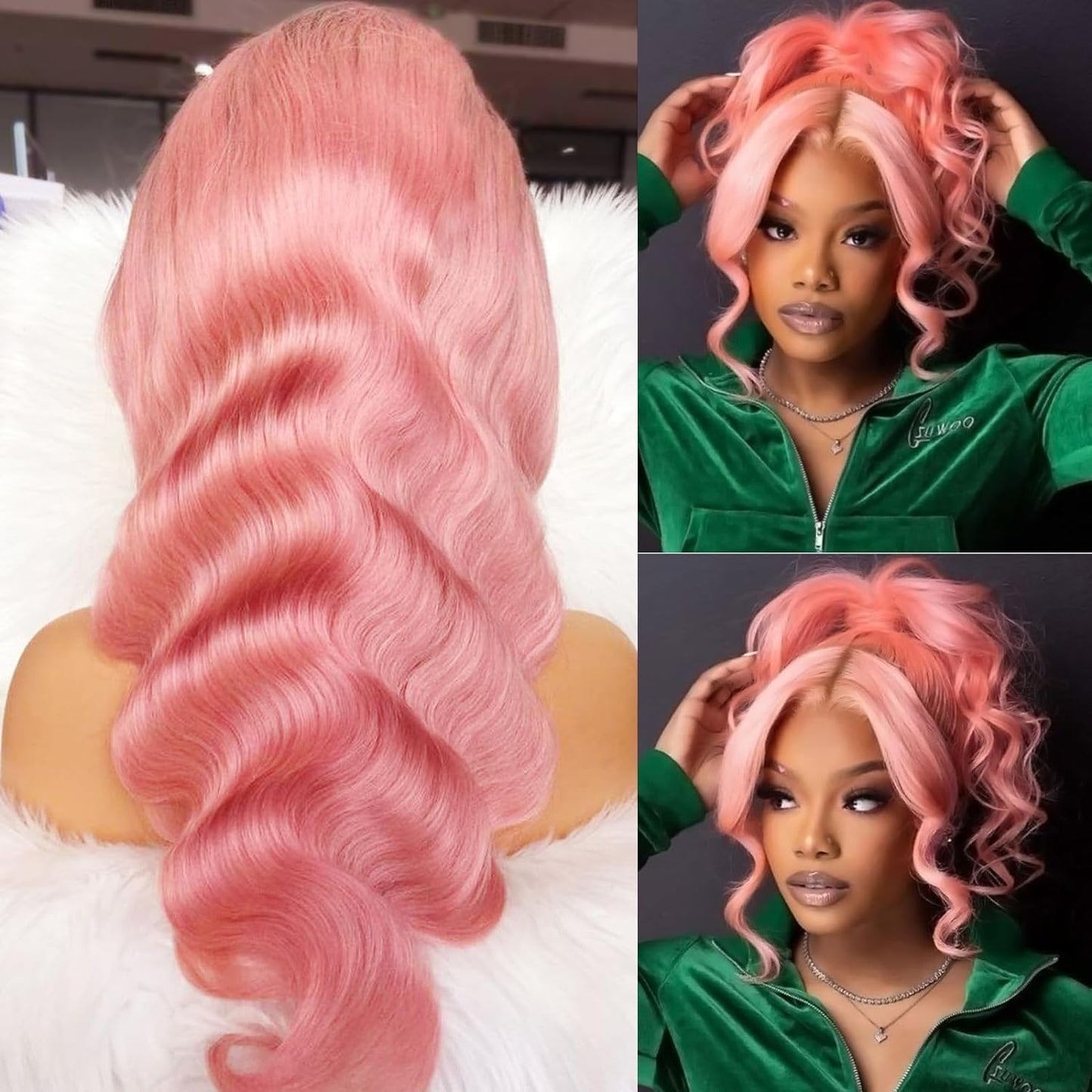 Arabella 613 Lace Front Wig Human Hair 300g-315g 13x4 Blonde Lace Front Wigs Human Hair 210% Density Body Wave 613 Frontal Wig Pre Plucked With Baby Hair (30inch, 613 13X4 body wave wig)