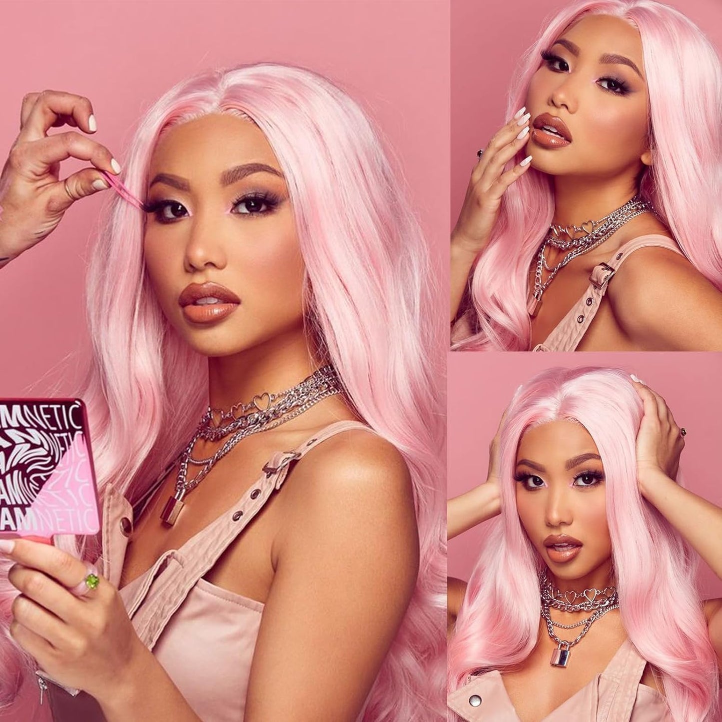 Arabella 613 Lace Front Wig Human Hair 300g-315g 13x4 Blonde Lace Front Wigs Human Hair 210% Density Body Wave 613 Frontal Wig Pre Plucked With Baby Hair (30inch, 613 13X4 body wave wig)