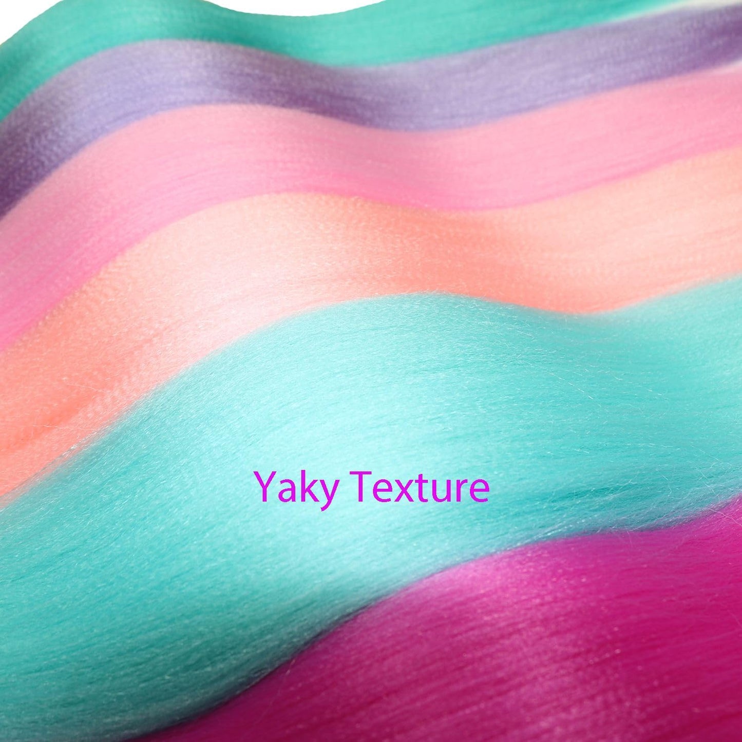 Colorful Braiding Hair Pre Stretched Colored Braiding Hair Extensions for Braids 26inch 6Pcs Knotless Braiding Hair Pre Stretched Rainbow Box Braiding Hair Pre Stretched