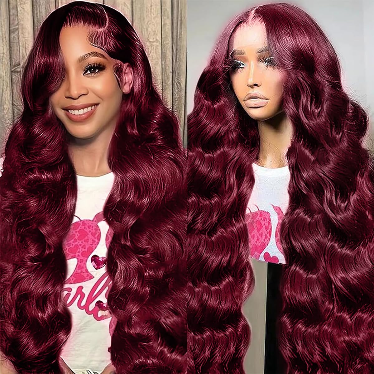 30 Inch Chocolate Brown Lace Front Wig Human Hair 200 Density 13x6 Hd Body Wave Lace Front Wigs Human Hair Pre Plucked Colored Frontal Wigs Human Hair Brown Wig Human Hair Wigs for Women
