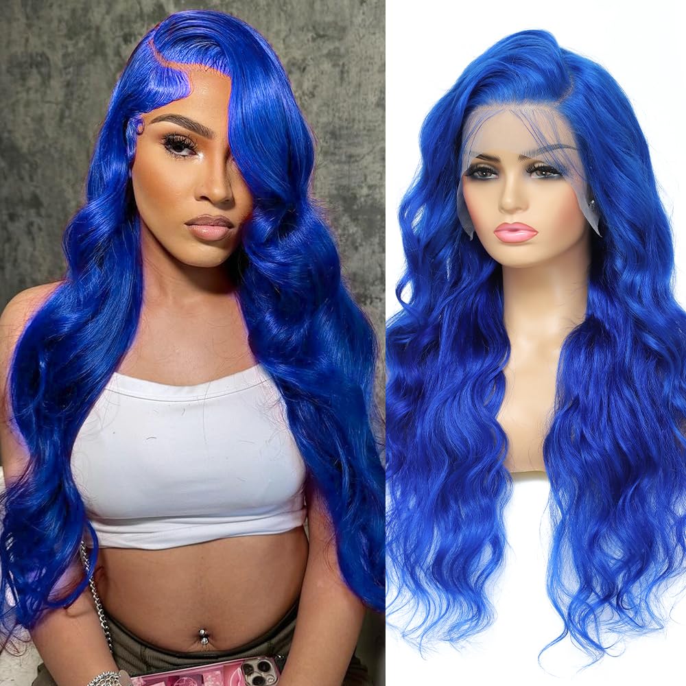 613 13x6 Lace Front Wig Human Hair 28 Inch Blonde Wig Human Hair 200% Density Body Wave HD Blonde Lace Front Wigs Human Hair Pre Plucked 613 Lace Front Wig Human Hair