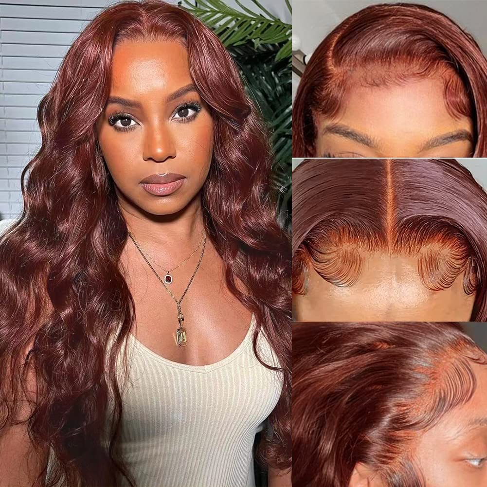 613 Lace Front Wig Human Hair 13x6 Transparent Lace Blonde Lace Front Wigs Human Hair 613 Body Wave Lace Front Wig Human Hair Pre Plucked with Baby Hair 180% Density 613 HD Lace Frontal Wig 22 Inch