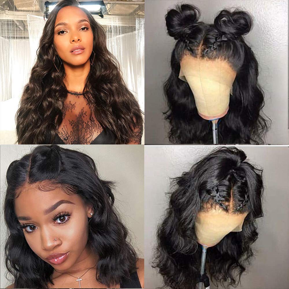 Honey Blonde Lace Front Wig Human Hair Glueless Wigs Human Hair Pre Plucked 13x4 HD Body Wave Lace Front Wigs 4/27 Colored Highlight Ombre Lace Front Wigs for Women