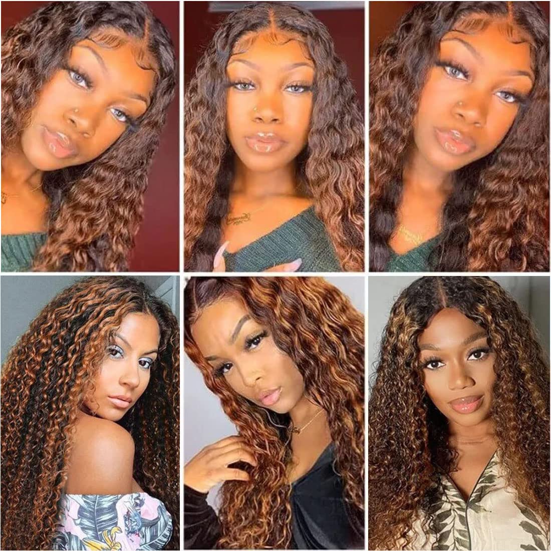 UNICE V Part Curly Wig Human Hair No Leave Out 180% Density Upgrade U part Wigs with Clips Glueless Wig Human Hair for Women Beginner Friendly No Lace No Glue No sew in 18 inch