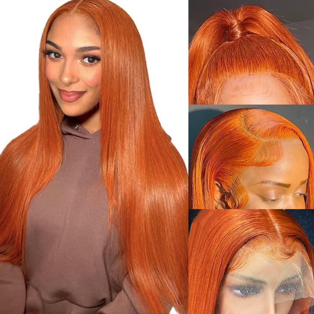 613 Lace Front Wig Human Hair 13x6 Transparent Lace Blonde Lace Front Wigs Human Hair 613 Body Wave Lace Front Wig Human Hair Pre Plucked with Baby Hair 180% Density 613 HD Lace Frontal Wig 22 Inch