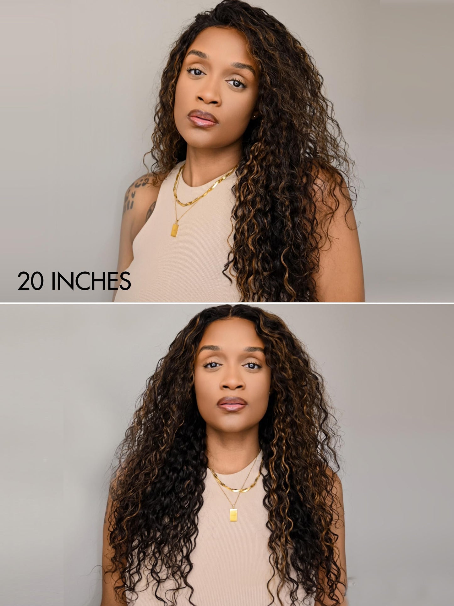 LUVME HAIR 18" Loose Body Wave PartingMax Glueless Wig Human Hair Pre Plucked Pre Cut, 7x6 HD Lace Front Wig Human Hair Long Black Wig 180 Density
