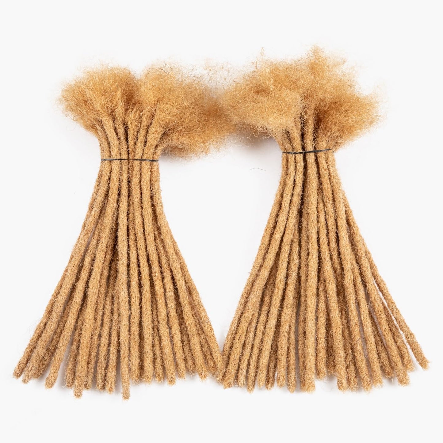 Teresa 0.8cm & 0.6cm & 0.4cm & 0.2cm Width 6-18 Inch 10, 20, 40, 70, 100 strands 100% Human Hair Dreadlock Extensions Men/Women,Full Handmade Permanent Human Loc Extensions Bundles(0.8cm,6 Inch)