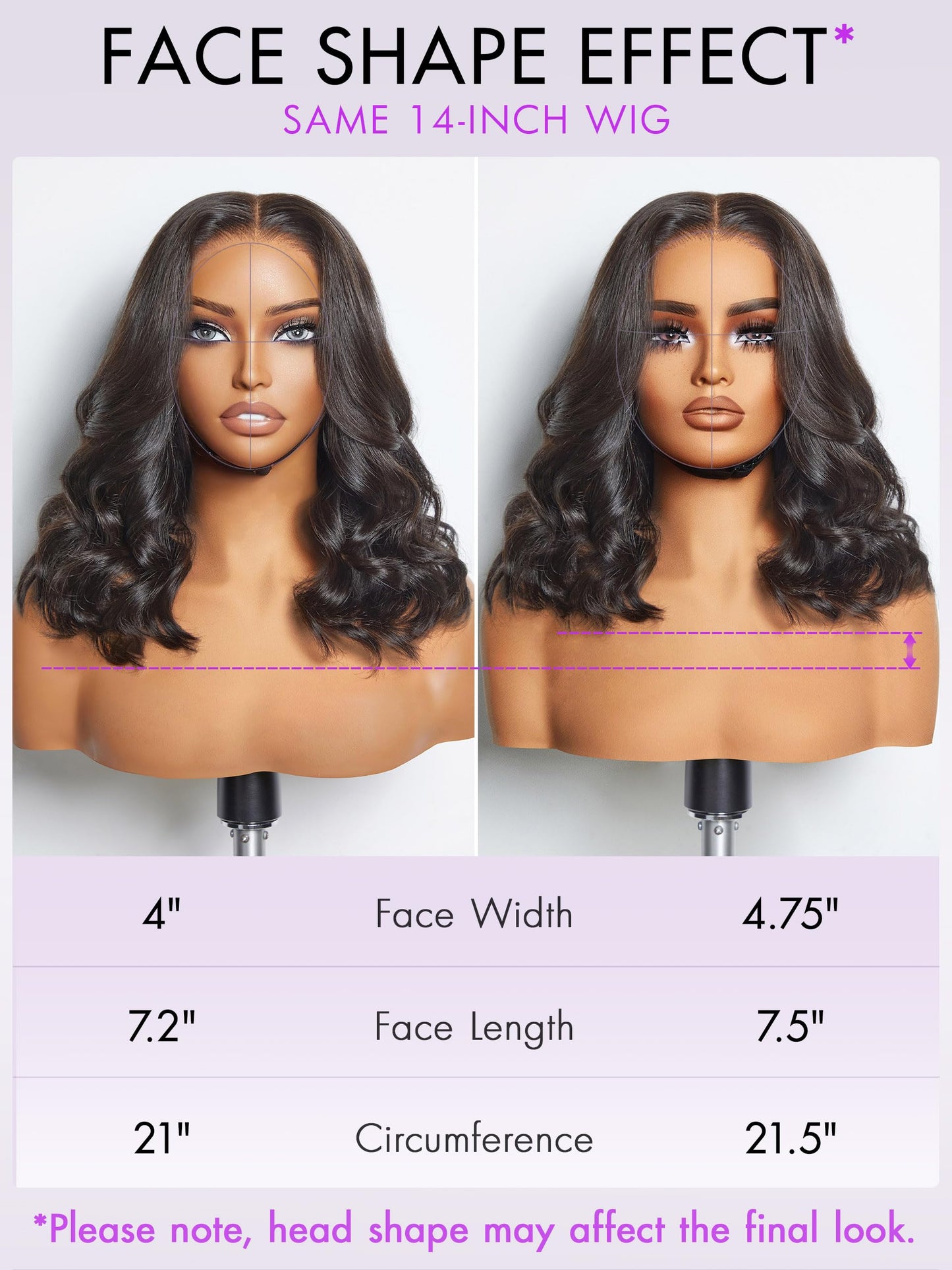 LUVME HAIR 5X5 Loose Body Wave Glueless Human Hair Wig Pre Cut Lace Front Wig Pre Plucked Ready to Go Black Wig For Women (16 Inch & Precut Lace)