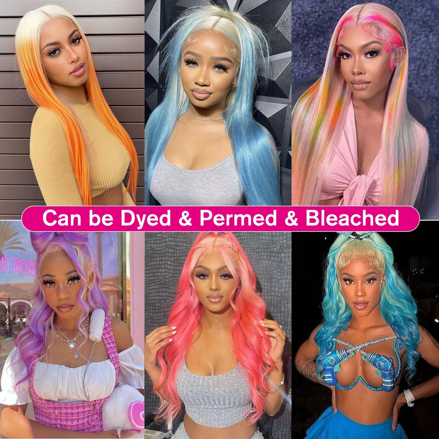 360 613 Lace Front Wig Human Hair Blonde Straight 200 Density HD Lace Front Glueless Pre Plucked Full Lace Wigs Human Hair 613 Frontal 26Inch