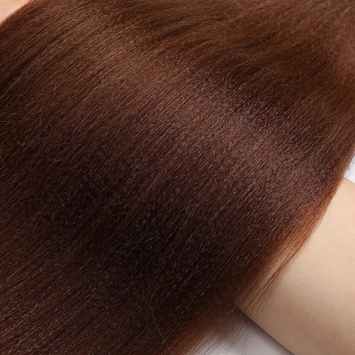 Braiding Hair Pre Stretched 24 Inch 8 Packs Ombre Braiding Hair Professional Soft Braiding Hair Yaki Texture, No Itch, Hot Water Setting Hair Extensions for Braids (24in,1B/30)