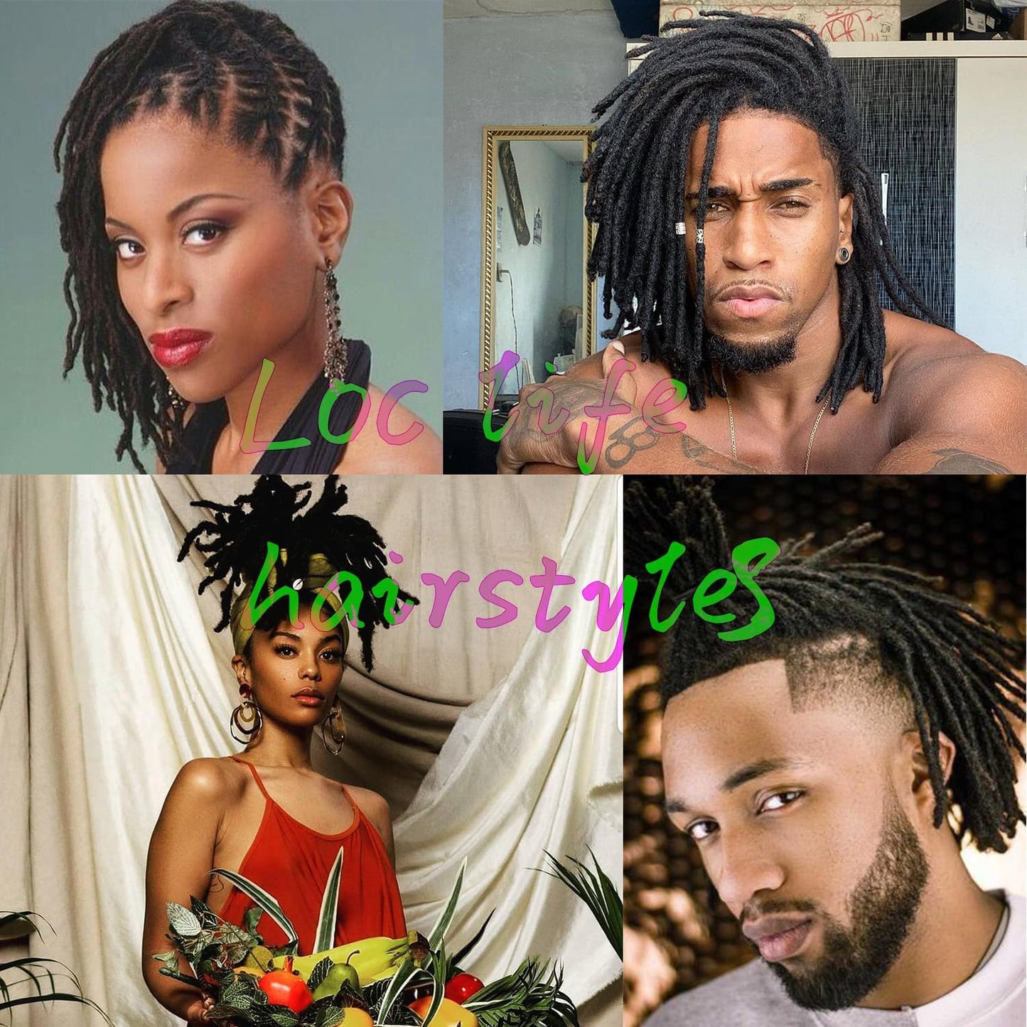 Dreadlock Extension Human Hair 8inch 0.8cm Width 100% Permanent Huamn Hair Loc Extension Can Be Dyed Bleached Curled Handmade Loc Extension for Men Women (30 Strands Natual Black)