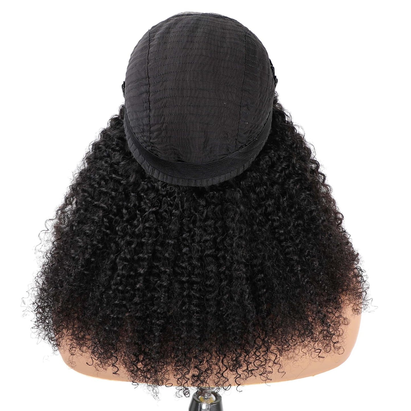 ISEE Wear and Go Glueless Wig Afro Kinky Curly Lace Front Wigs Human Hair 6x4 HD Lace Afro Curly Wigs for Women Lace Pre Cut Glueless Wigs Human Hair Pre Plucked 20 Inch