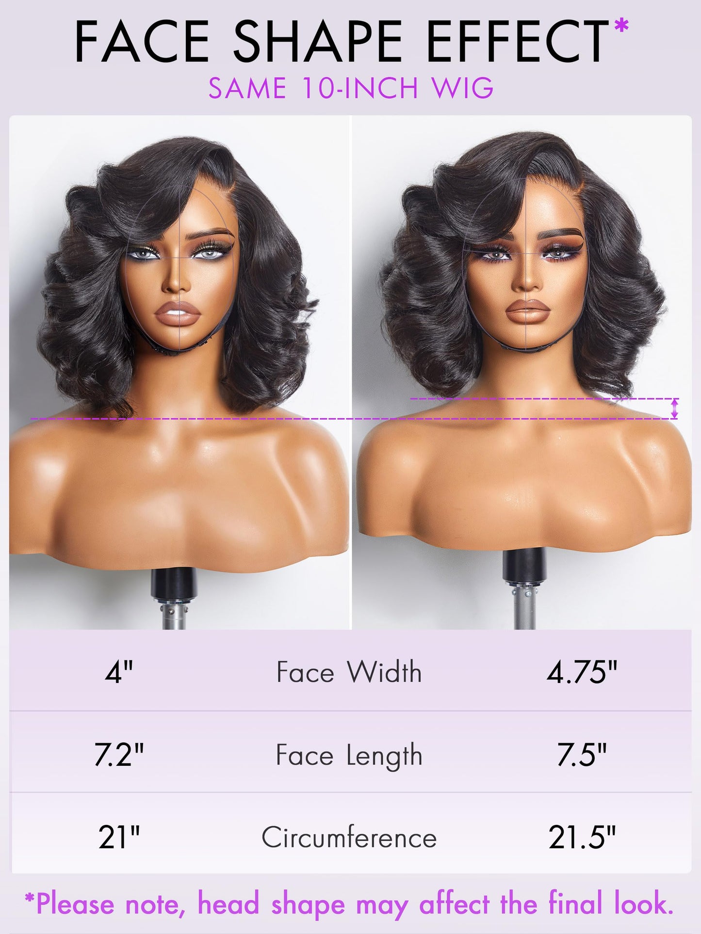 LUVME HAIR 5X5 Loose Body Wave Glueless Human Hair Wig Pre Cut Lace Front Wig Pre Plucked Ready to Go Black Wig For Women (16 Inch & Precut Lace)