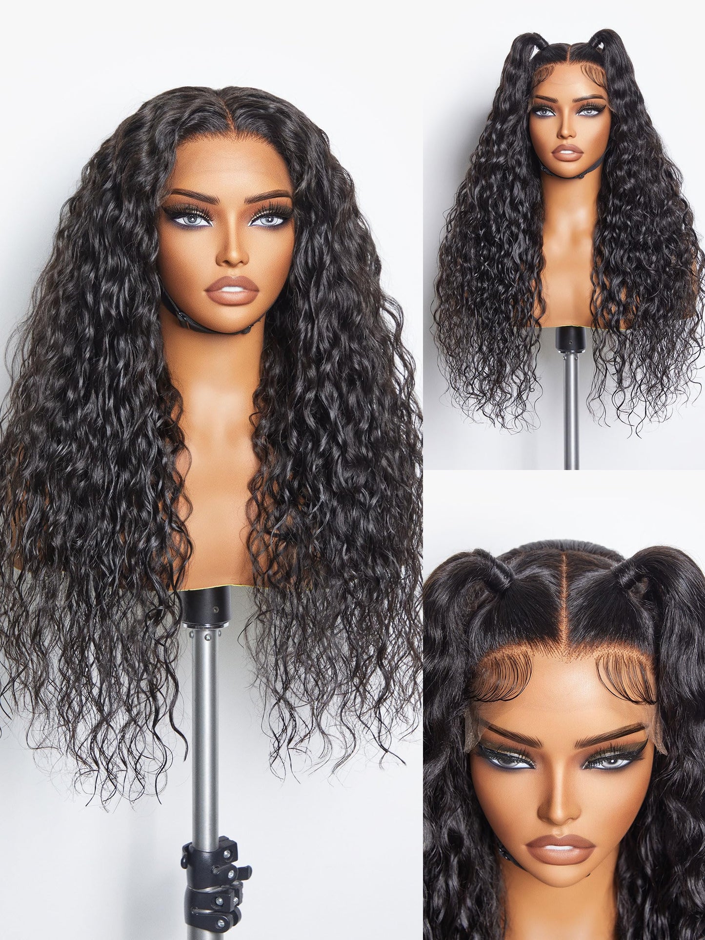 LUVME HAIR 18" Loose Body Wave PartingMax Glueless Wig Human Hair Pre Plucked Pre Cut, 7x6 HD Lace Front Wig Human Hair Long Black Wig 180 Density