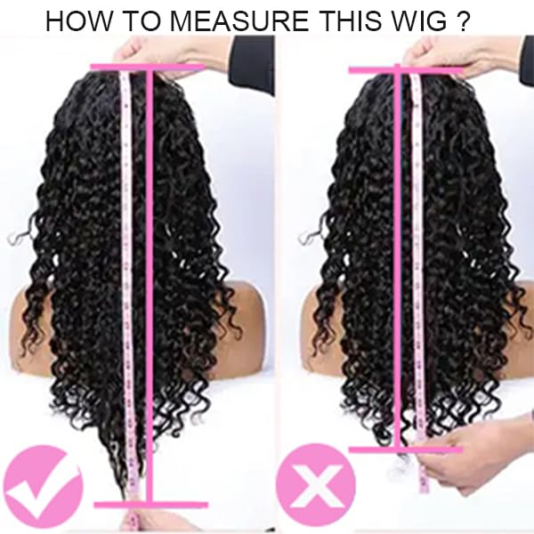 ISEE Wear and Go Glueless Wig Afro Kinky Curly Lace Front Wigs Human Hair 6x4 HD Lace Afro Curly Wigs for Women Lace Pre Cut Glueless Wigs Human Hair Pre Plucked 20 Inch