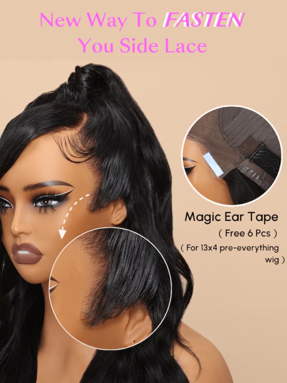 UNICE Kinky Straight V Part Wig Human Hair No Leave Out Glueless Upgrade U Part Wig Human Hair Clip in Wigs Beginner Friendly No-Sew In No Glue 20 inch