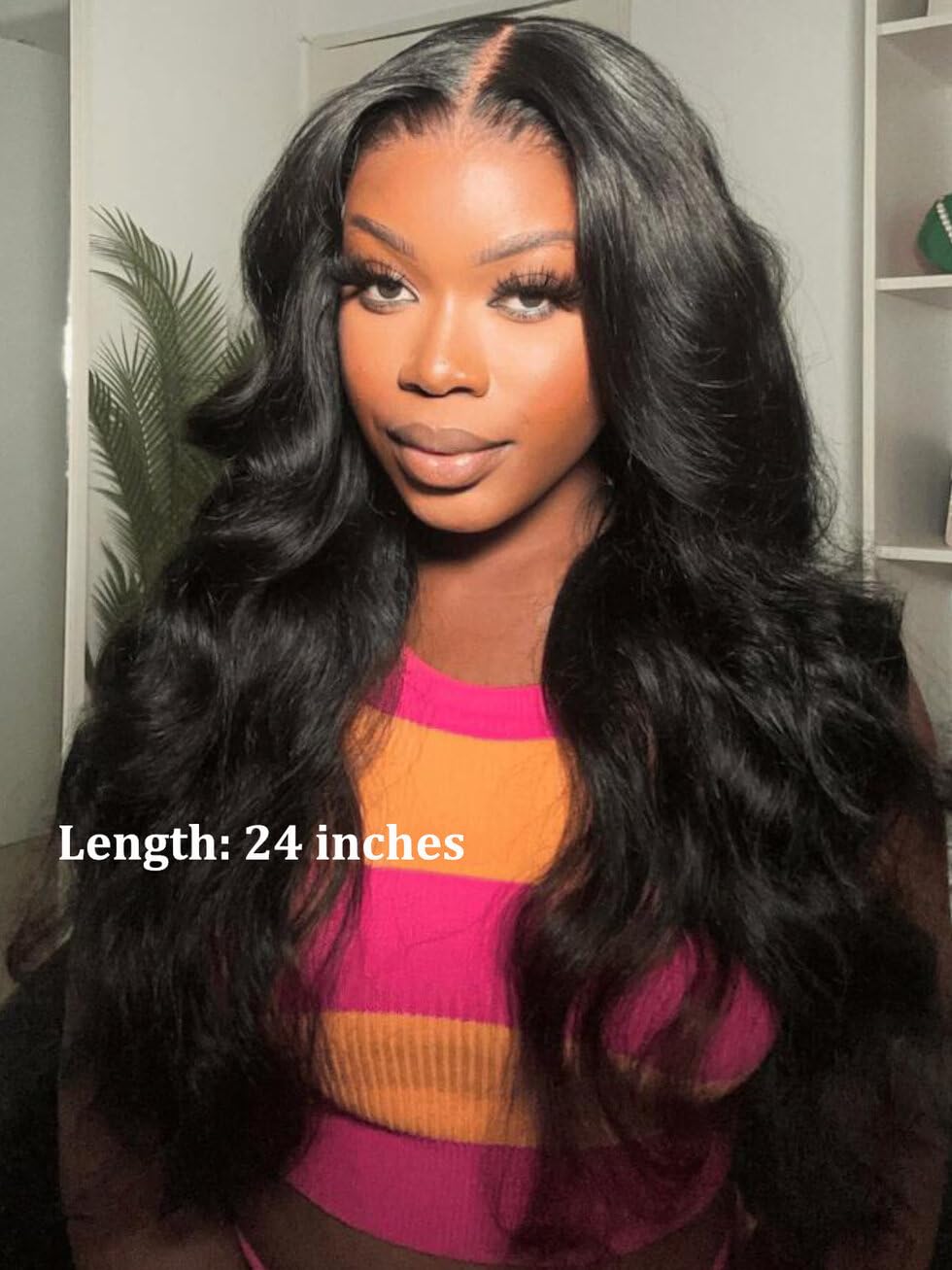 UNICE V Part Wigs Human Hair Body Wave Upgrade Glueless Human Hair V-Part Clip in Wigs No Leave Out, No Glue, No Sew-in, Beginner Friendly 18 inch