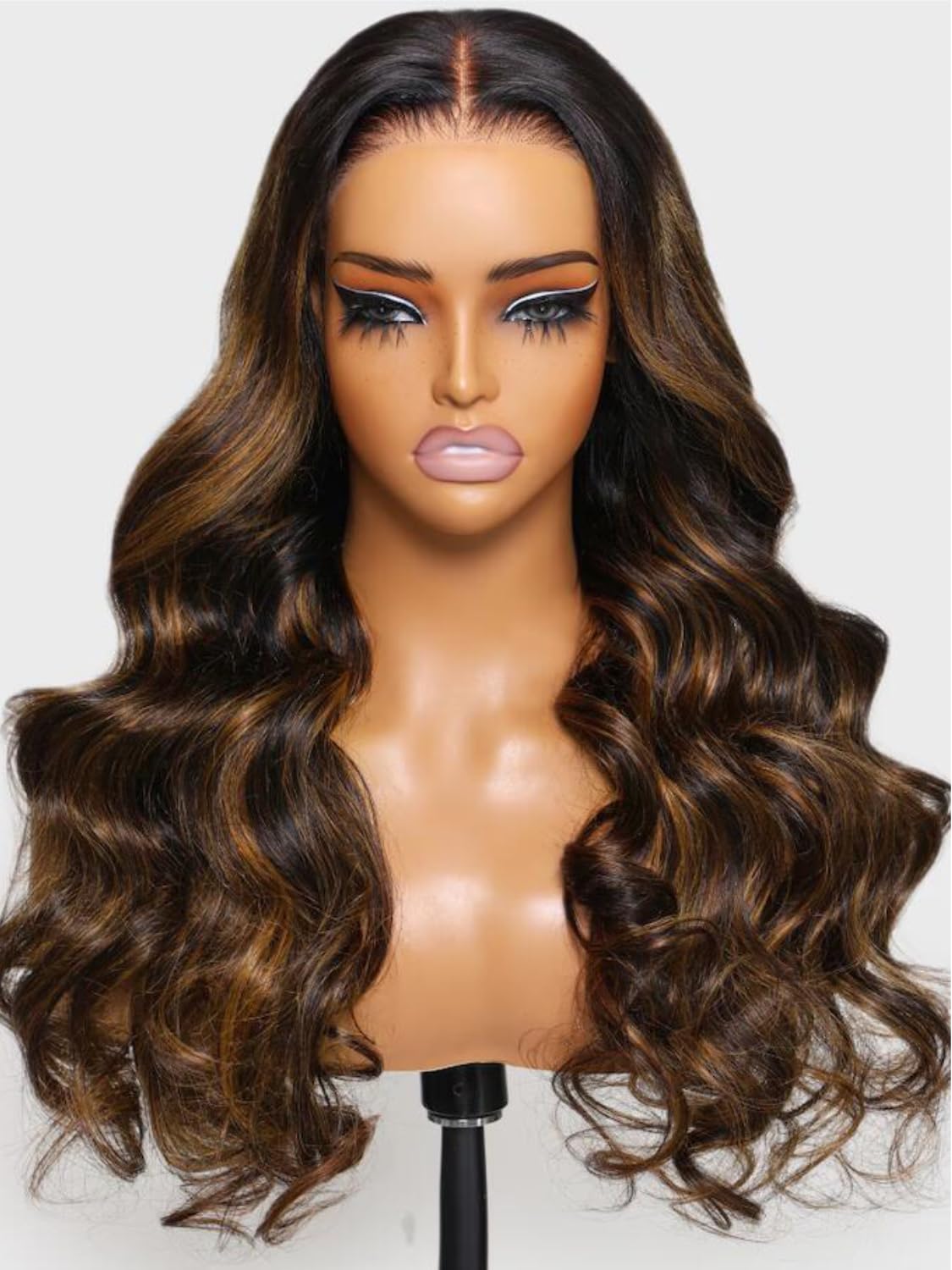 UNICE V Part Wigs Human Hair Body Wave Upgrade Glueless Human Hair V-Part Clip in Wigs No Leave Out, No Glue, No Sew-in, Beginner Friendly 18 inch