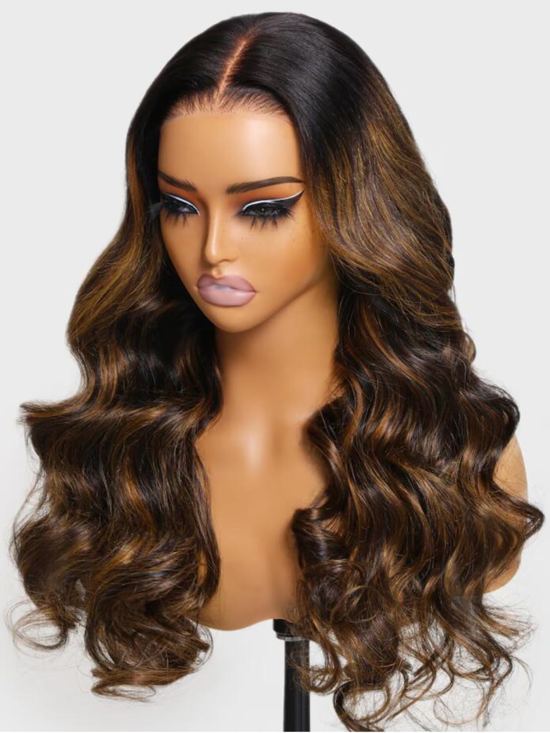 UNICE V Part Wigs Human Hair Body Wave Upgrade Glueless Human Hair V-Part Clip in Wigs No Leave Out, No Glue, No Sew-in, Beginner Friendly 18 inch