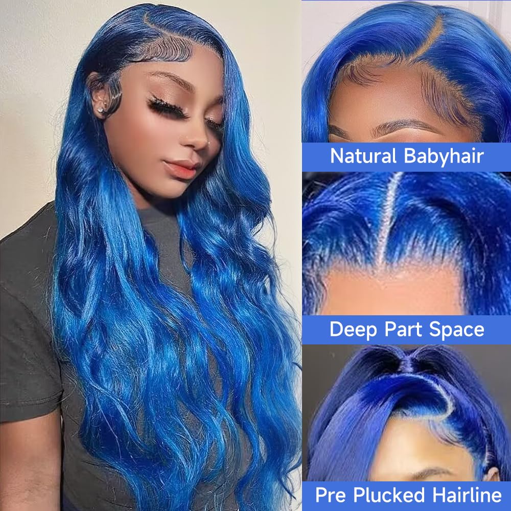 Pink Lace Front Wig Human Hair 13x4 Pink Wig Human Hair Pink Body Wave Lace Front Wigs Human Hair Pre Plucked Colored 12A 200 Density Pink HD Lace Frontal Wig Human Hair With Baby Hair 22 Inch