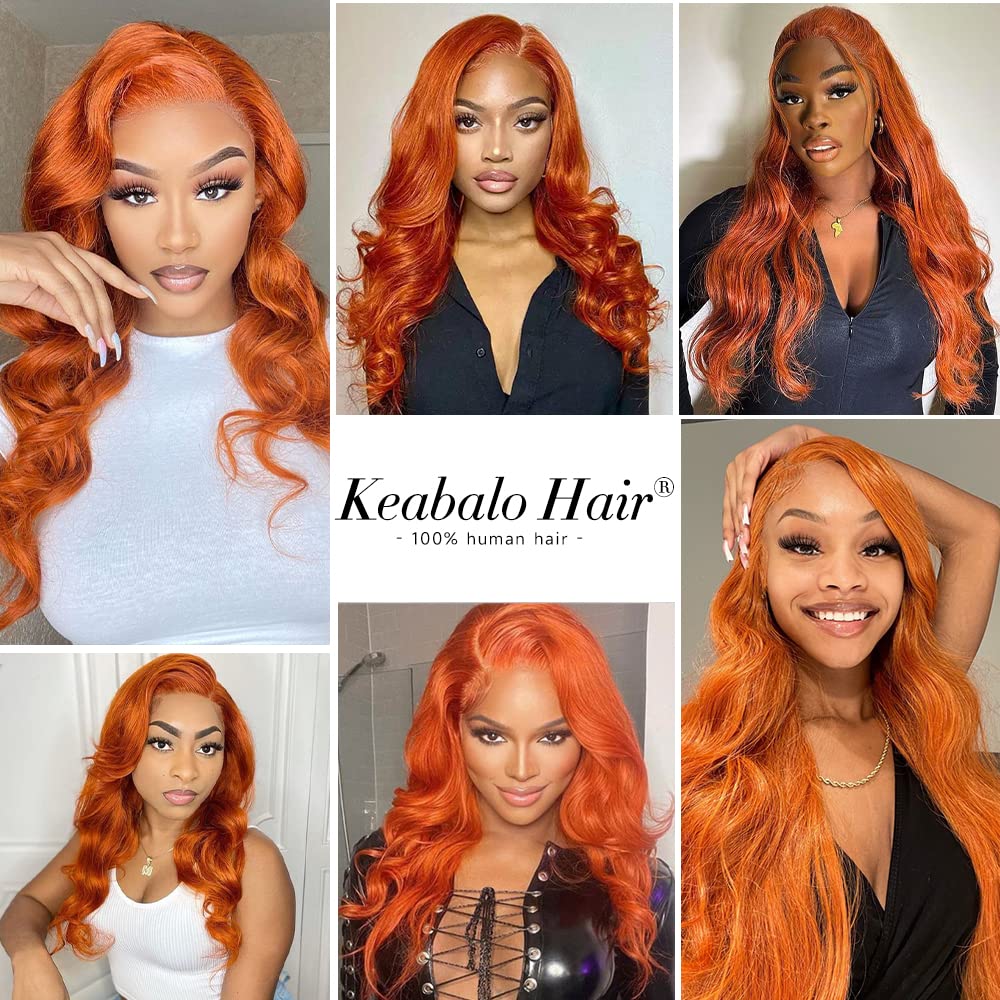 Highlight Ombre Lace Front Wigs Human Hair Pre Plucked with Baby Hair 13x4 Body Wave Frontal Wigs Human Hair 180% Density 4/27 Colored Honey Blonde Lace Front Wig for Women 22 Inch