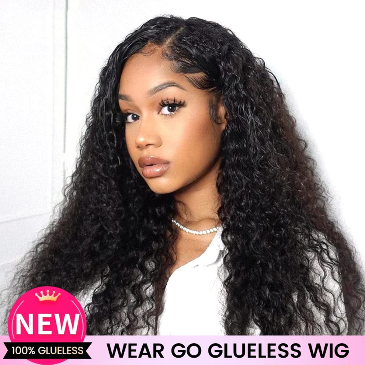 ISEE HAIR HD Lace Front Wig Wear & Go Glueless Lace Wig Brazilian Body Wave Lace Wigs For Women No Glue 4x6 Lace Pre Cut Wig Human Hair Wigs Transparent Lace Closure Wigs 180% Density 18 Inch