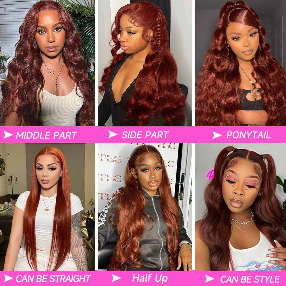 Pink Lace Front Wig Human Hair 13x4 Pink Wig Human Hair Pink Body Wave Lace Front Wigs Human Hair Pre Plucked Colored 12A 200 Density Pink HD Lace Frontal Wig Human Hair With Baby Hair 22 Inch