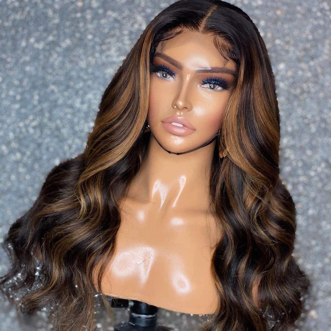 UNICE V Part Wigs Human Hair Body Wave Upgrade Glueless Human Hair V-Part Clip in Wigs No Leave Out, No Glue, No Sew-in, Beginner Friendly 18 inch