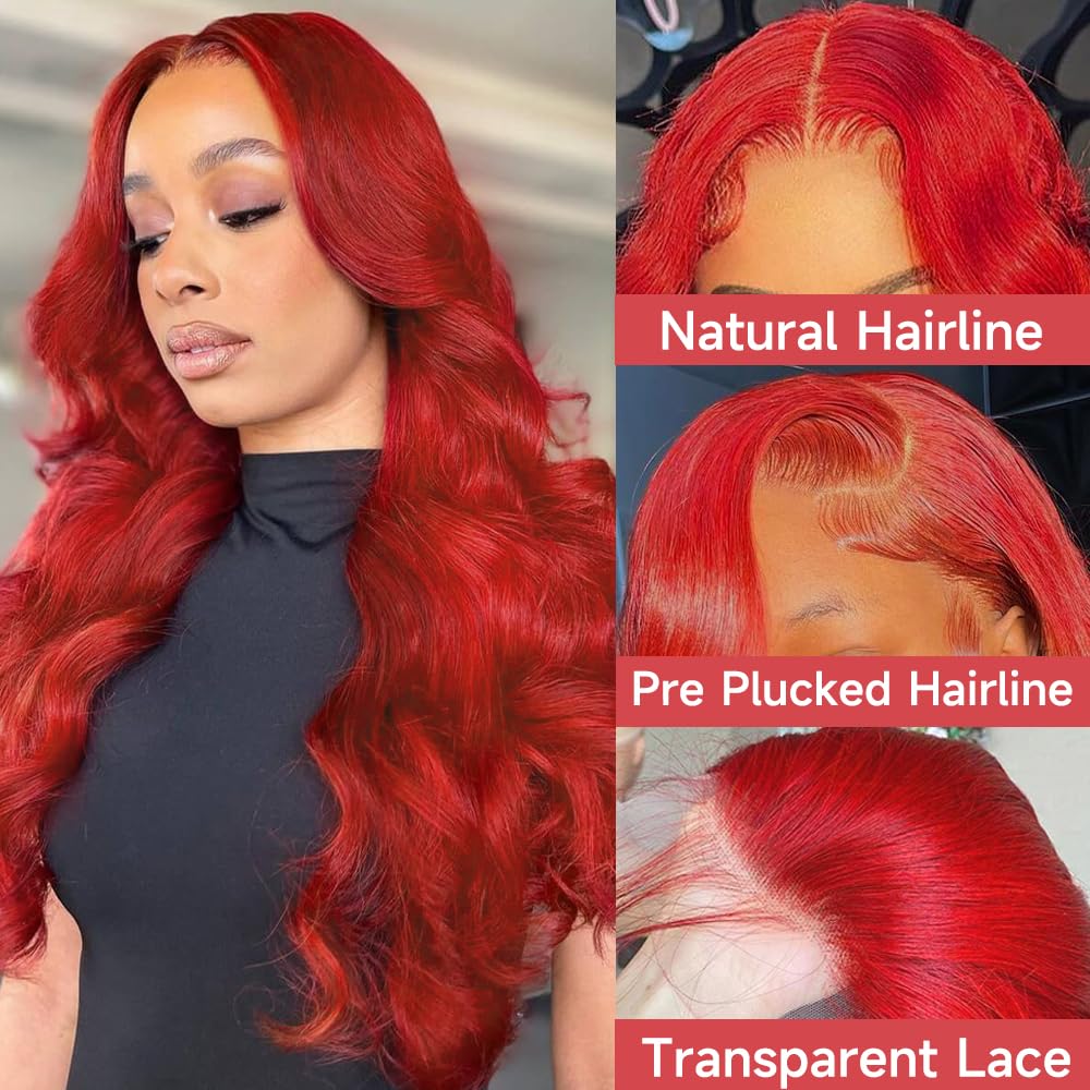 Highlight Ombre Lace Front Wigs Human Hair Pre Plucked with Baby Hair 13x4 Body Wave Frontal Wigs Human Hair 180% Density 4/27 Colored Honey Blonde Lace Front Wig for Women 22 Inch