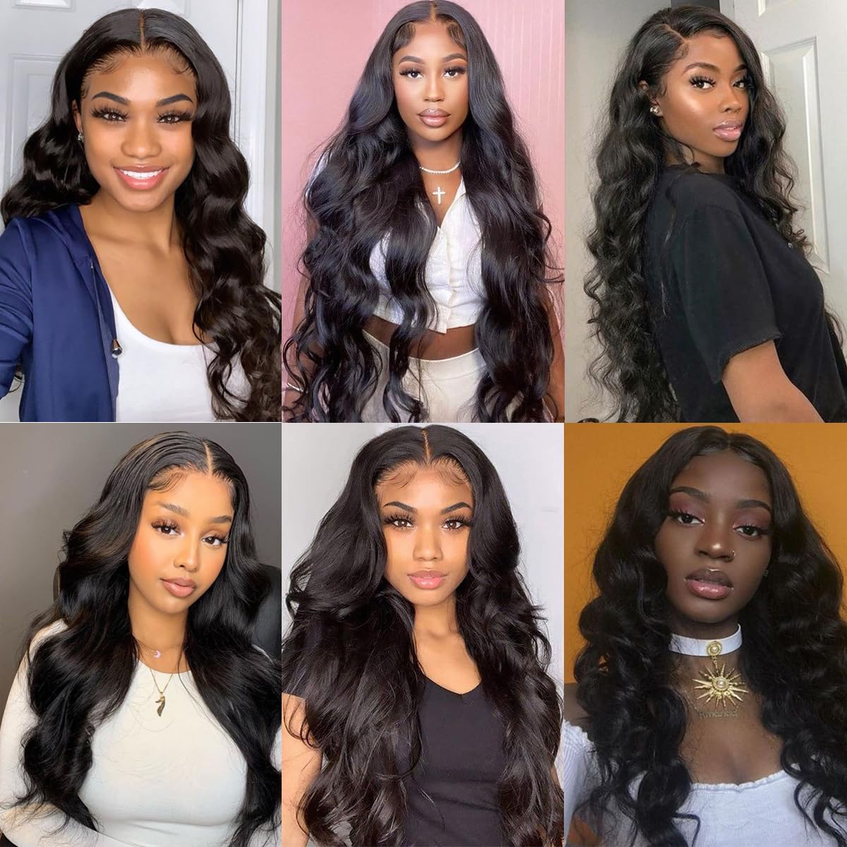 12A Human Hair Bundles 20 22 24 26 Inch Body Wave Bundles Human Hair 100% Unprocessed Brazilian Virgin Hair 4 Bundles Deals Human Hair Extensions Quick Weave Bundles Human Hair Natural Black