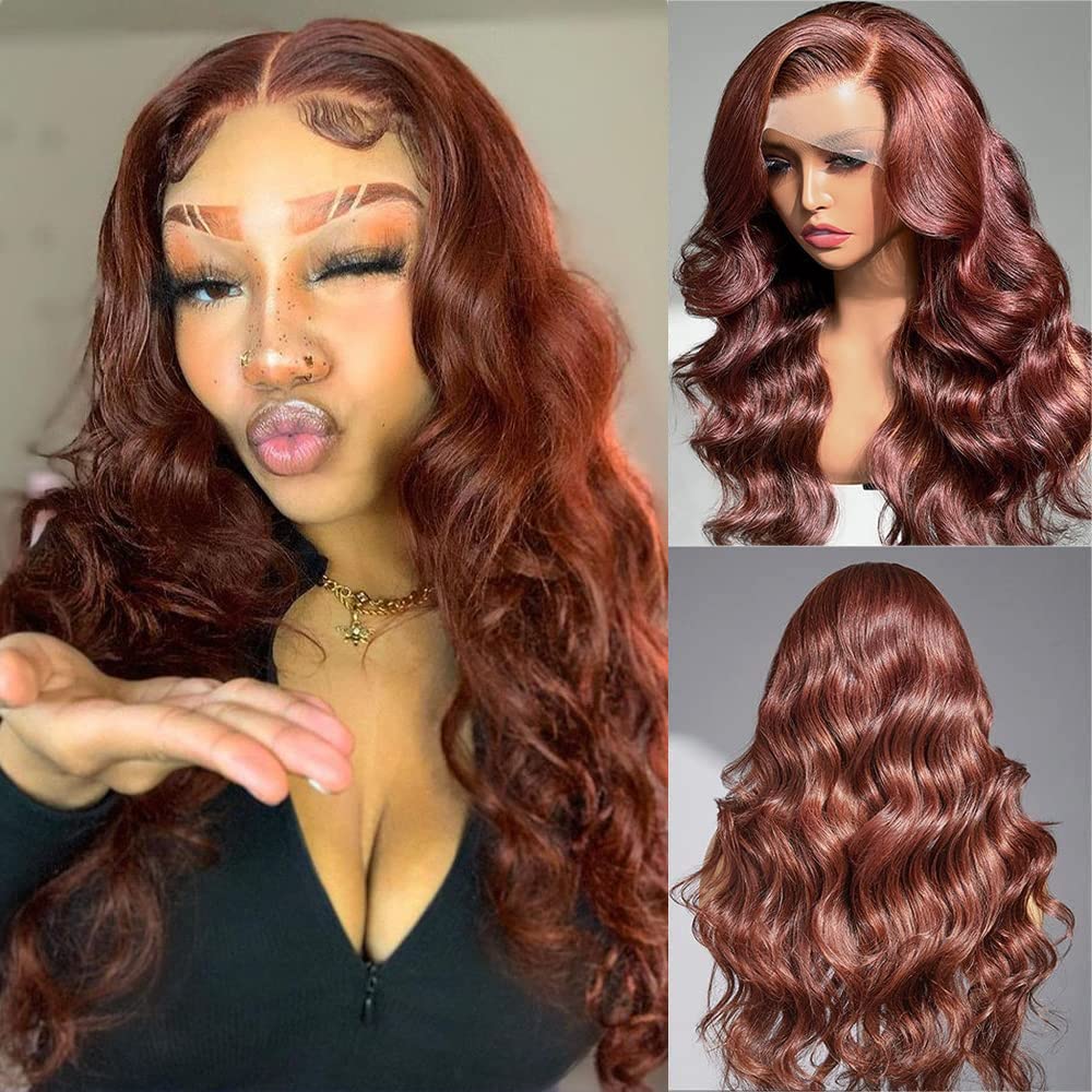 613 Lace Front Wig Human Hair 13x6 Transparent Lace Blonde Lace Front Wigs Human Hair 613 Body Wave Lace Front Wig Human Hair Pre Plucked with Baby Hair 180% Density 613 HD Lace Frontal Wig 22 Inch