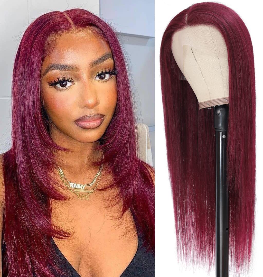 Bob Wig Human Hair 13x6 Lace Front Wigs Human Hair 180 Density Straight Frontal Wigs Human Hair HD Lace Wig Short Bob Wigs for Black Women Human Hair Glueless Wigs Pre Plucked Blunt Cut Wig 12 Inch