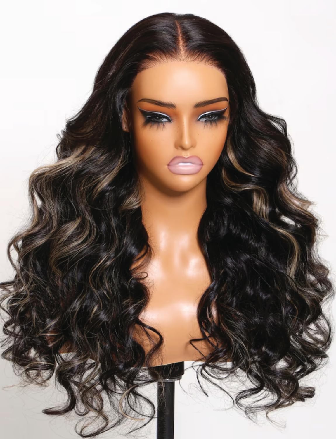 UNICE V Part Wigs Human Hair Body Wave Upgrade Glueless Human Hair V-Part Clip in Wigs No Leave Out, No Glue, No Sew-in, Beginner Friendly 18 inch