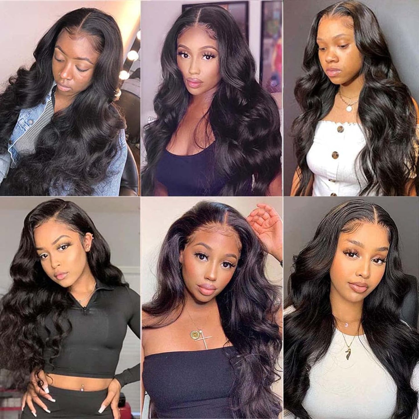 Honey Blonde Lace Front Wig Human Hair Glueless Wigs Human Hair Pre Plucked 13x4 HD Body Wave Lace Front Wigs 4/27 Colored Highlight Ombre Lace Front Wigs for Women