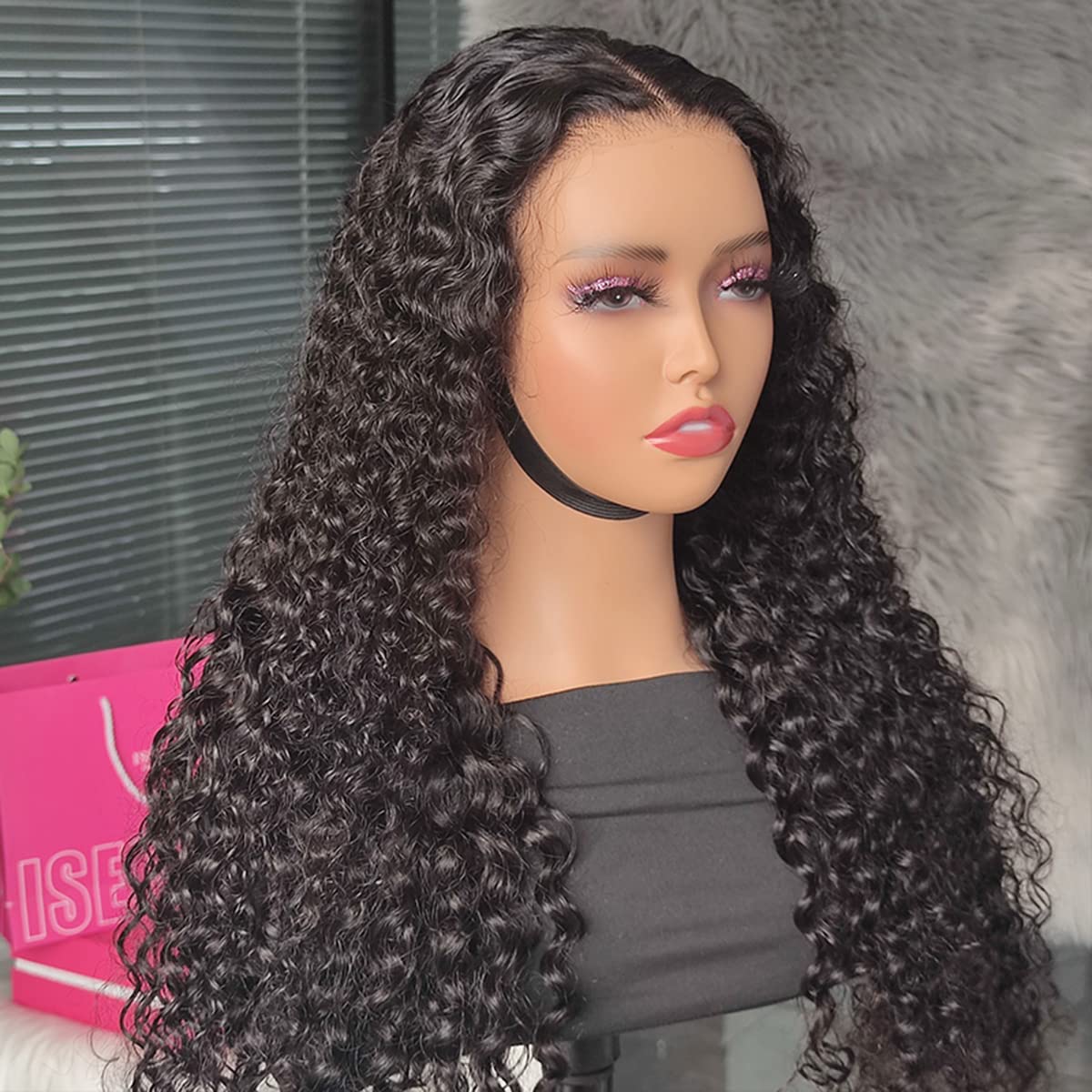 ISEE HAIR HD Lace Front Wig Wear & Go Glueless Lace Wig Brazilian Body Wave Lace Wigs For Women No Glue 4x6 Lace Pre Cut Wig Human Hair Wigs Transparent Lace Closure Wigs 180% Density 18 Inch