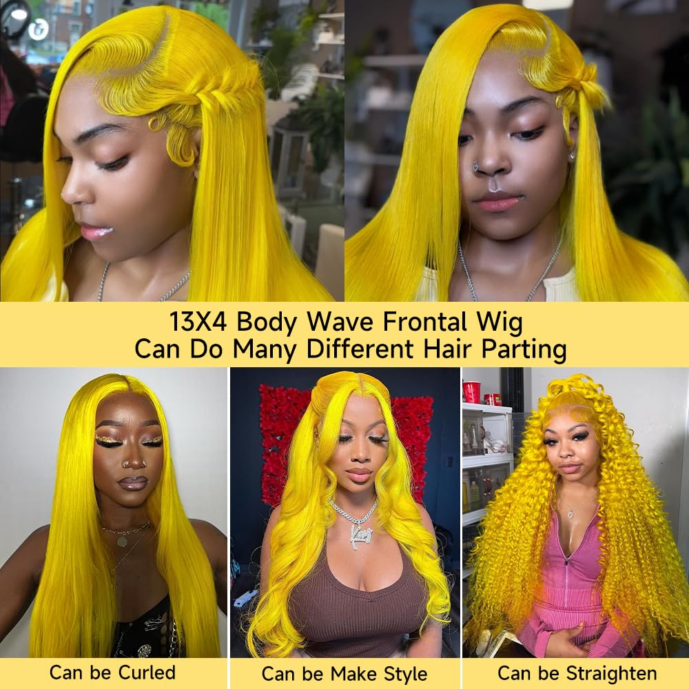 613 13x6 Lace Front Wig Human Hair 28 Inch Blonde Wig Human Hair 200% Density Body Wave HD Blonde Lace Front Wigs Human Hair Pre Plucked 613 Lace Front Wig Human Hair