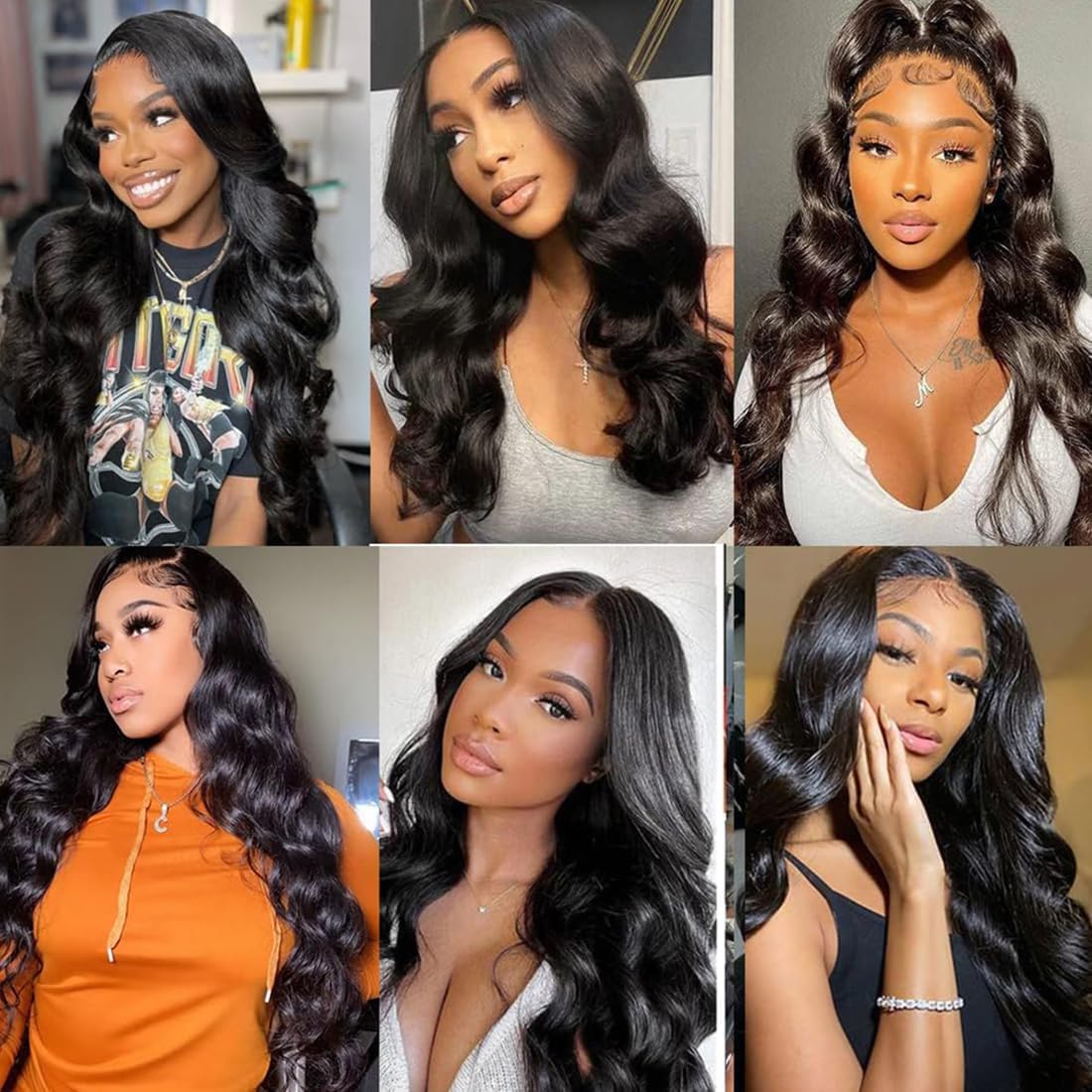 12A Human Hair Bundles 20 22 24 26 Inch Body Wave Bundles Human Hair 100% Unprocessed Brazilian Virgin Hair 4 Bundles Deals Human Hair Extensions Quick Weave Bundles Human Hair Natural Black