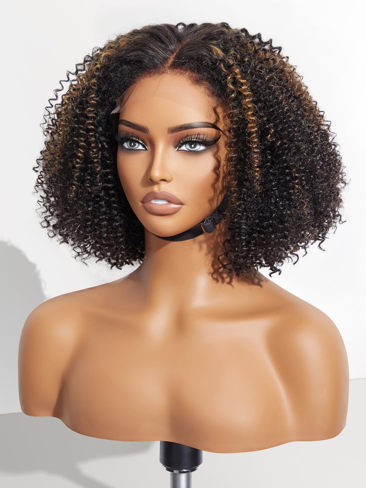 LUVME HAIR 5X5 Loose Body Wave Glueless Human Hair Wig Pre Cut Lace Front Wig Pre Plucked Ready to Go Black Wig For Women (16 Inch & Precut Lace)