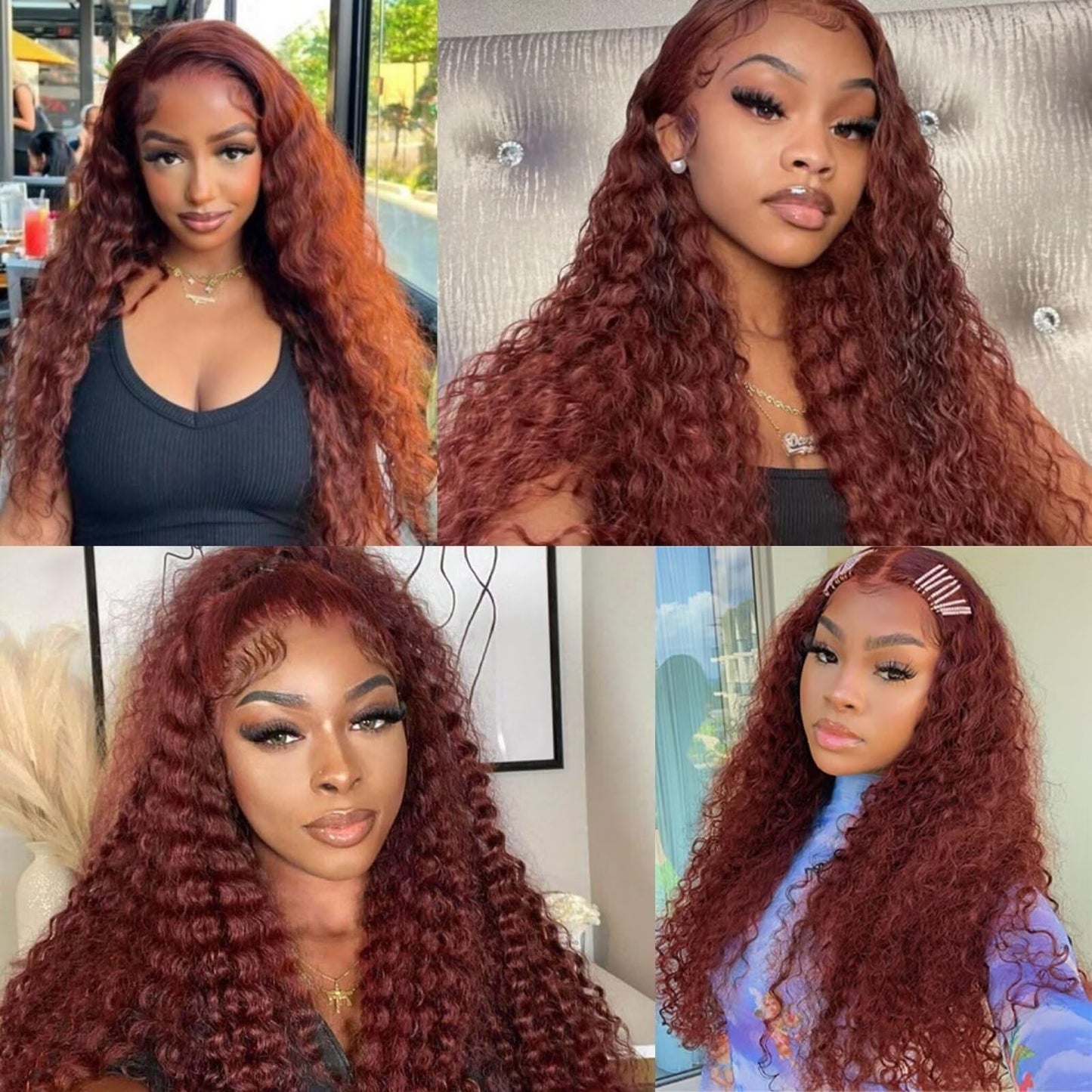 13x4 99J Burgundy Body Wave Lace Front Wigs Human Hair 180% Density Wine Red Color Wigs for Women HD Transparent Lace Front Wigs Glueless Human Hair Pre Plucked with Baby Hair (20inch)