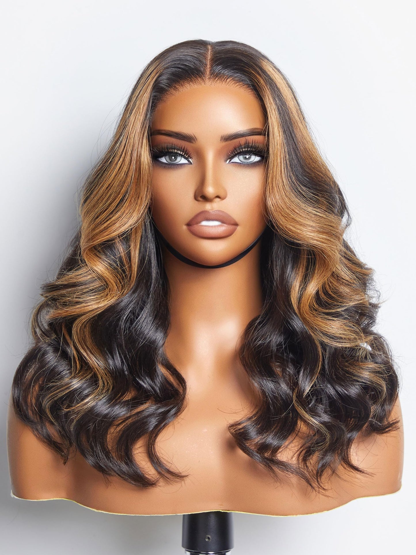 LUVME HAIR 5X5 Loose Body Wave Glueless Human Hair Wig Pre Cut Lace Front Wig Pre Plucked Ready to Go Black Wig For Women (16 Inch & Precut Lace)