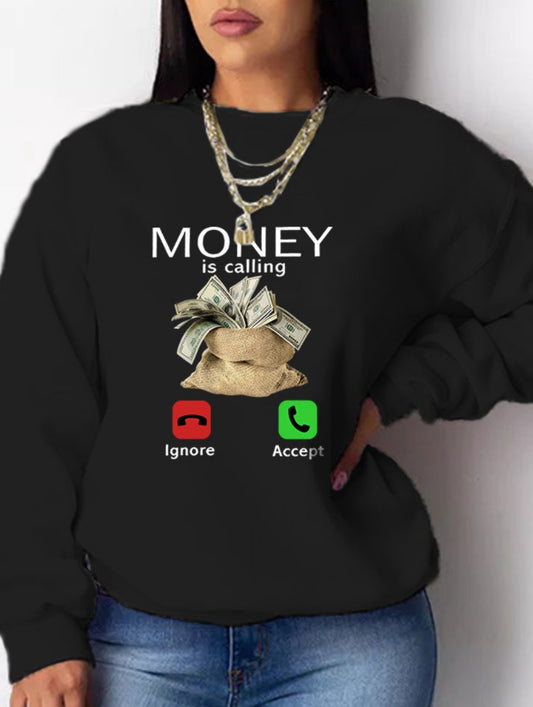 Money Calling Sweater